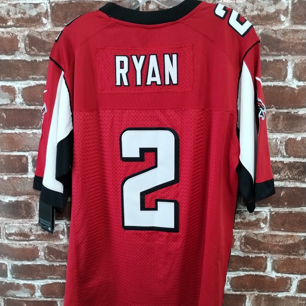 Nike NFL Super bowl 51 / Atlanta Falcons #2 Matt Ryan Red Jersey Size 44 (Lg)